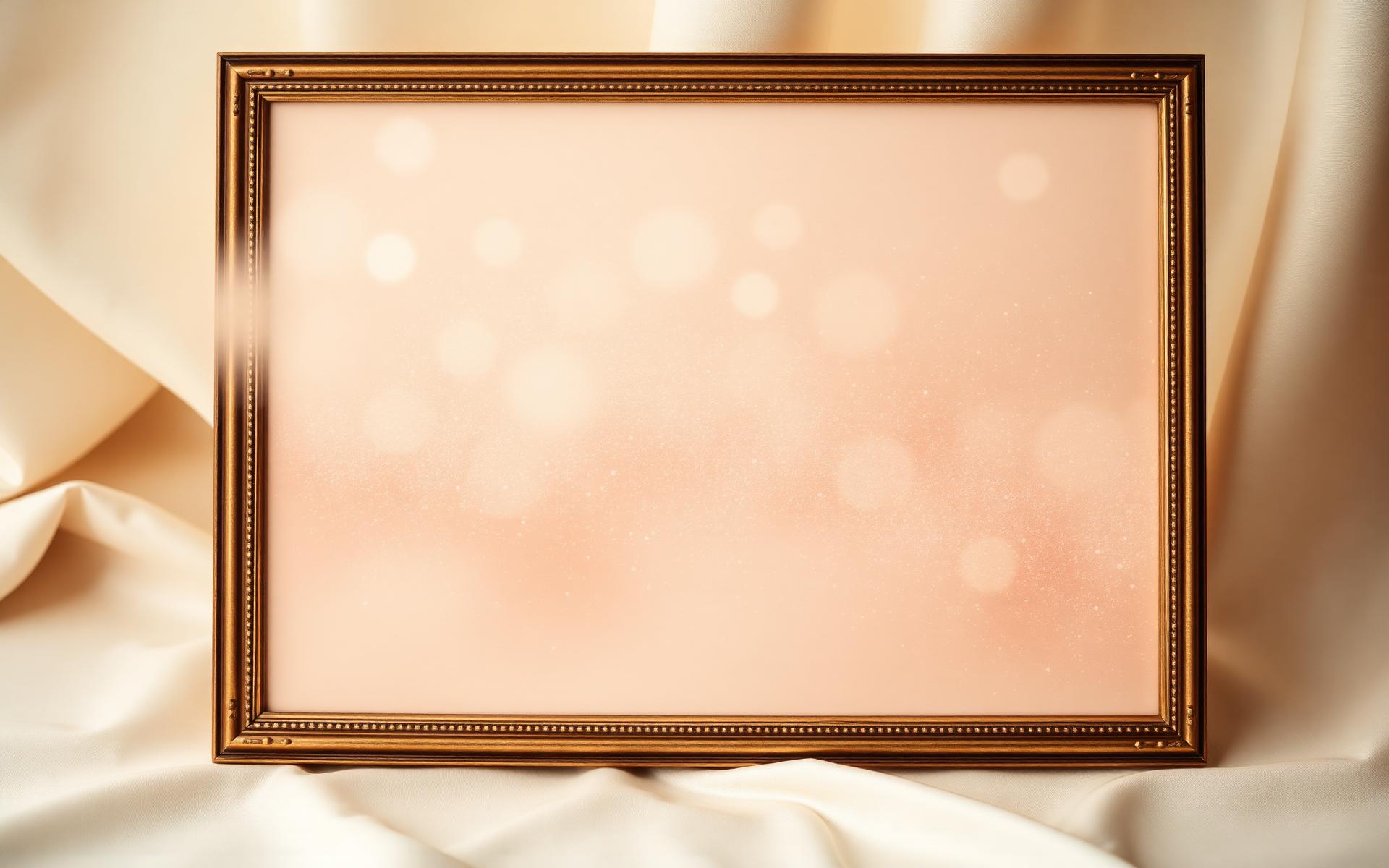 A sparkling wedding photograph embellished with genuine diamond dust
